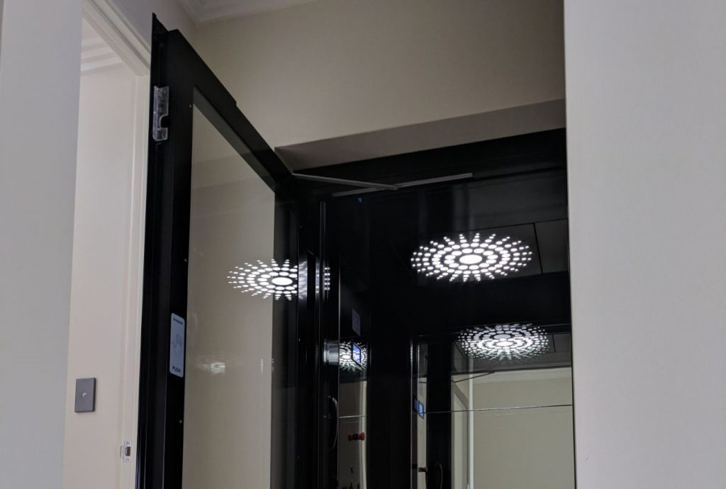 elevator feature lights