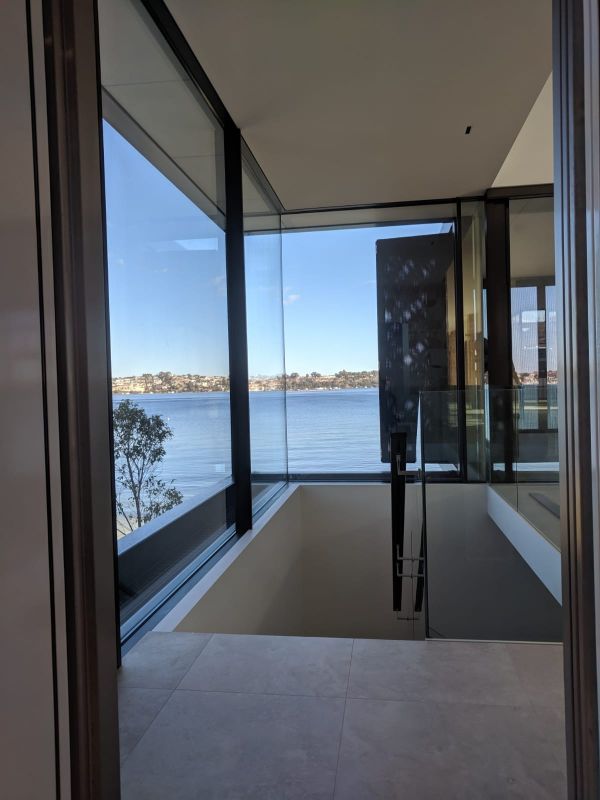 home lift overlooking river