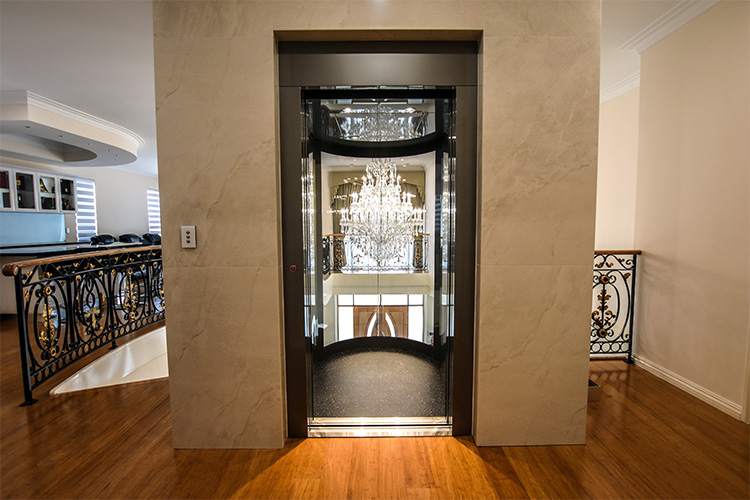 Round Panoramic Elevator Circular Lift Perth West Coast Elevators residential-glass-elevator-staircase-wall-decor-staircase-design