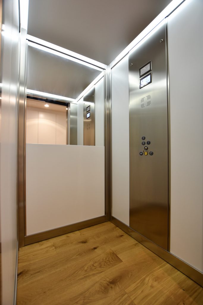 jewel home lift design - elevators in perth (1) jewel residential home lift design with custom floors and mirrors
