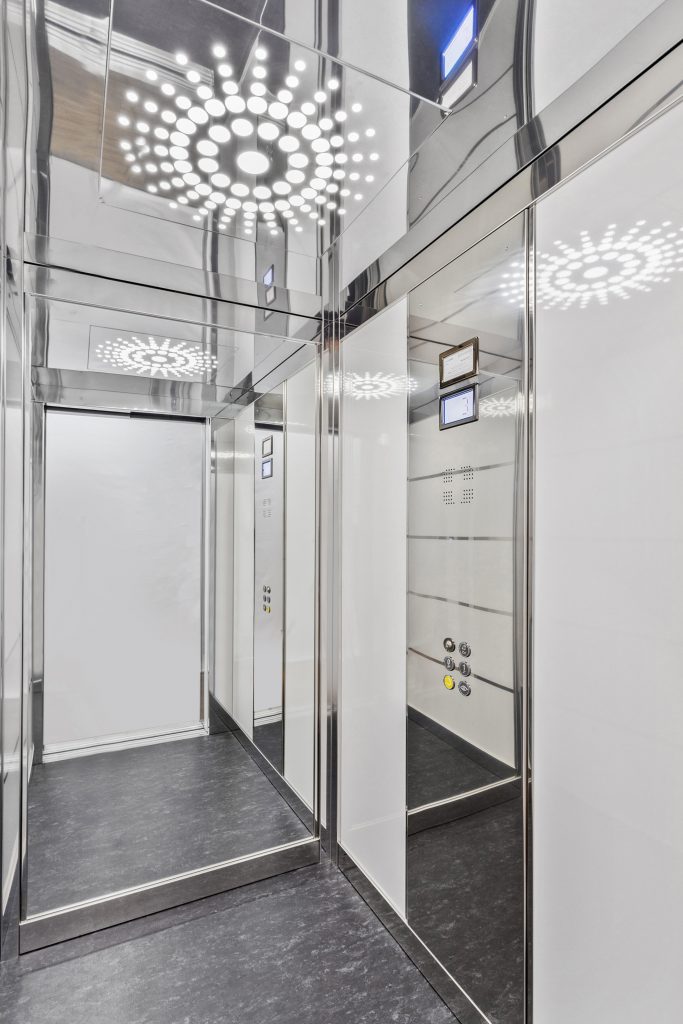 beautiful royal lift design with custom lights