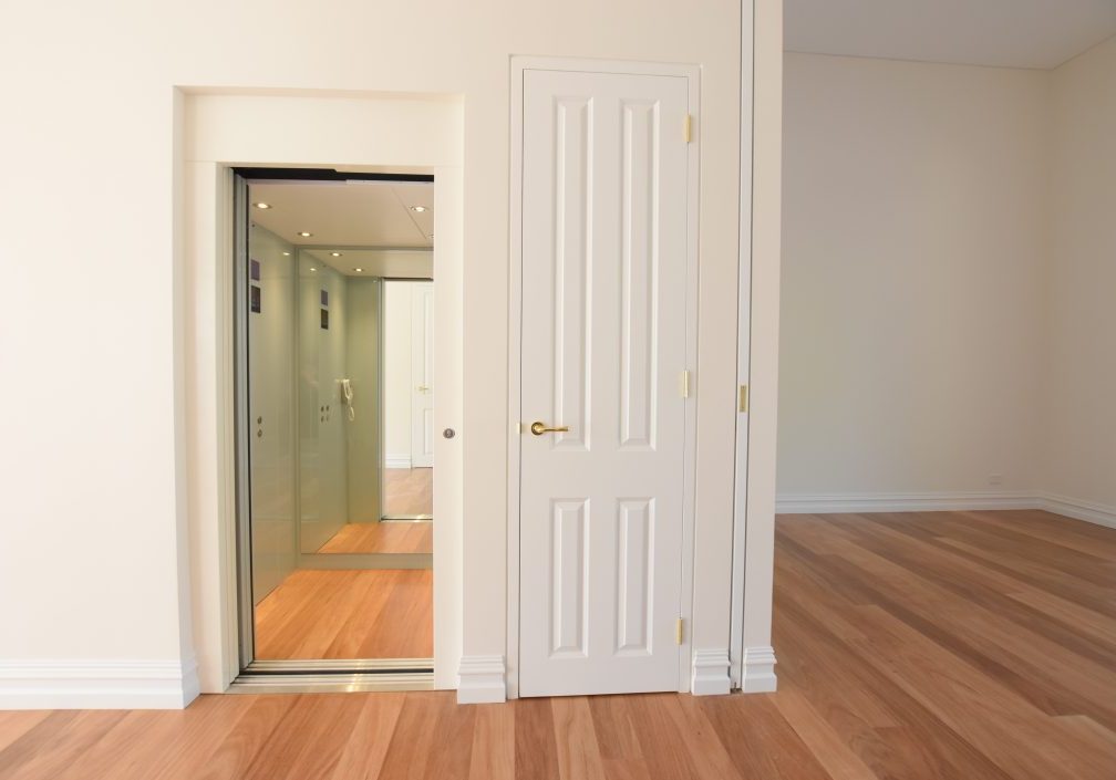 Residential elevator installed in a Claremont property