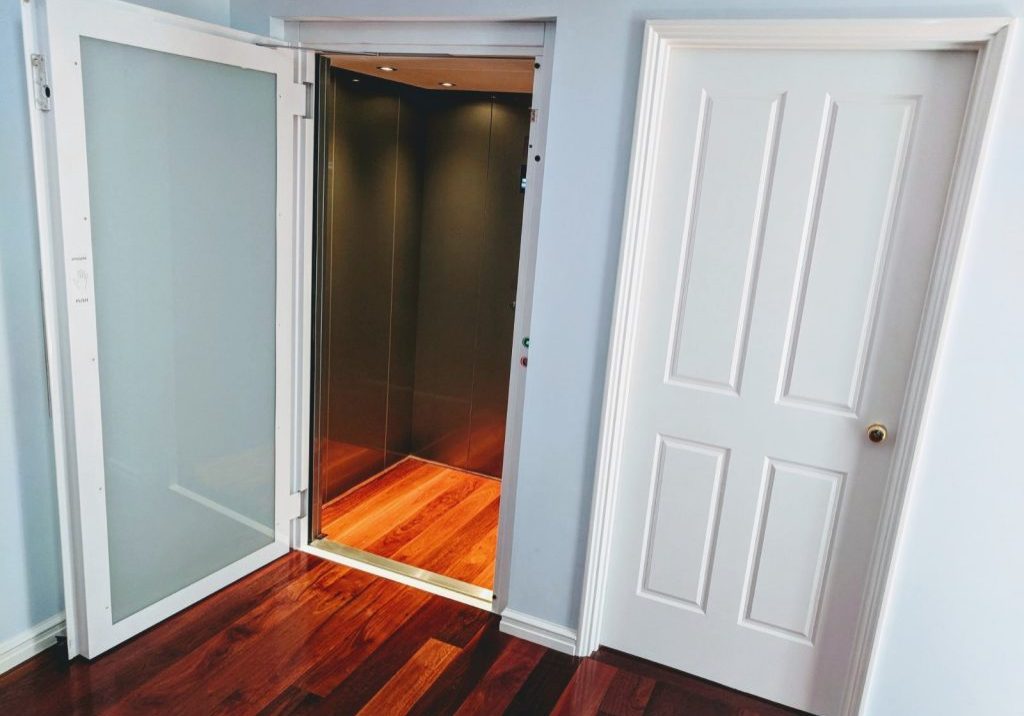 Open doors of a Mount Pleasant Residential Lift