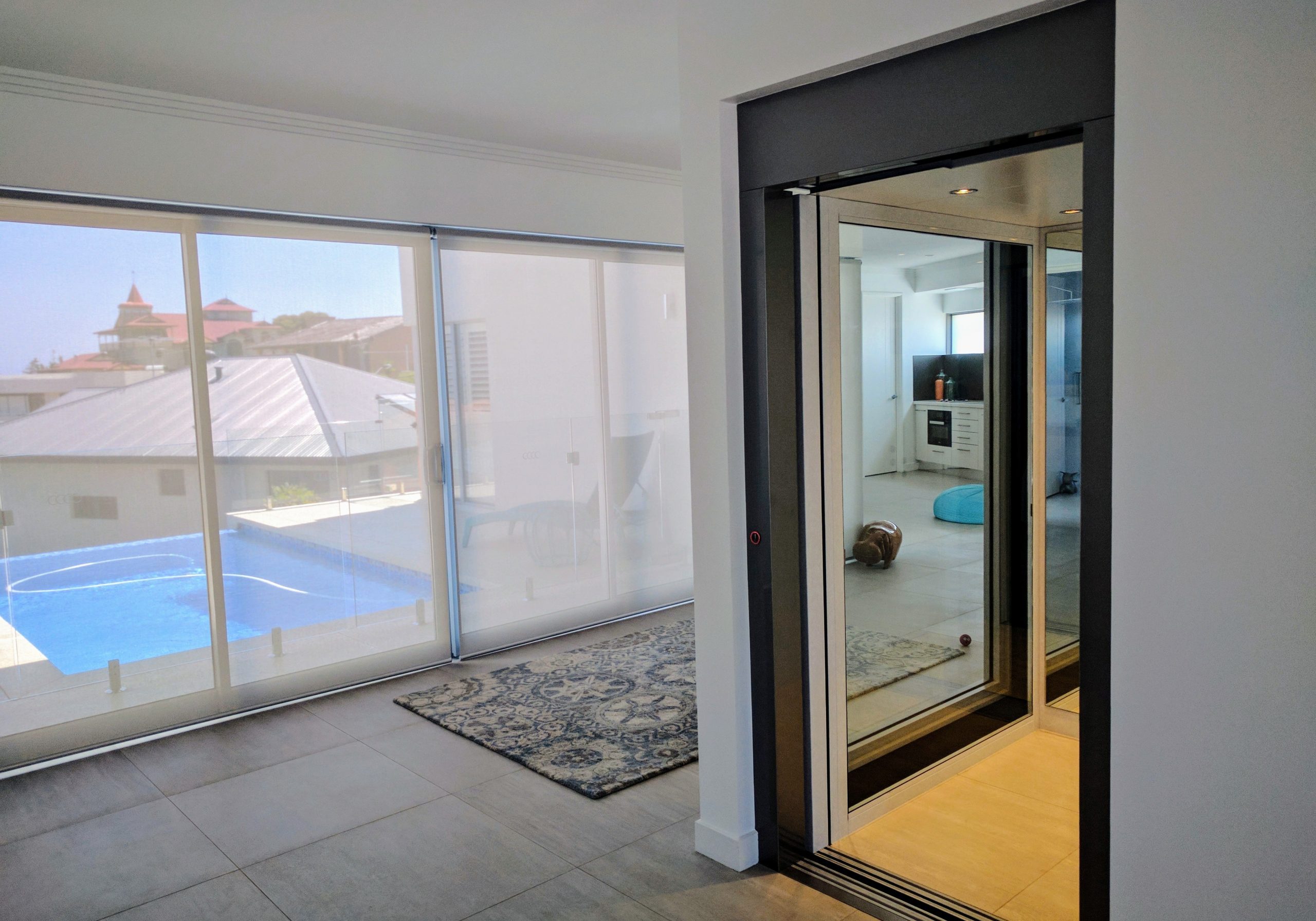 minimalist home lift design installed in Sorrento, Perth