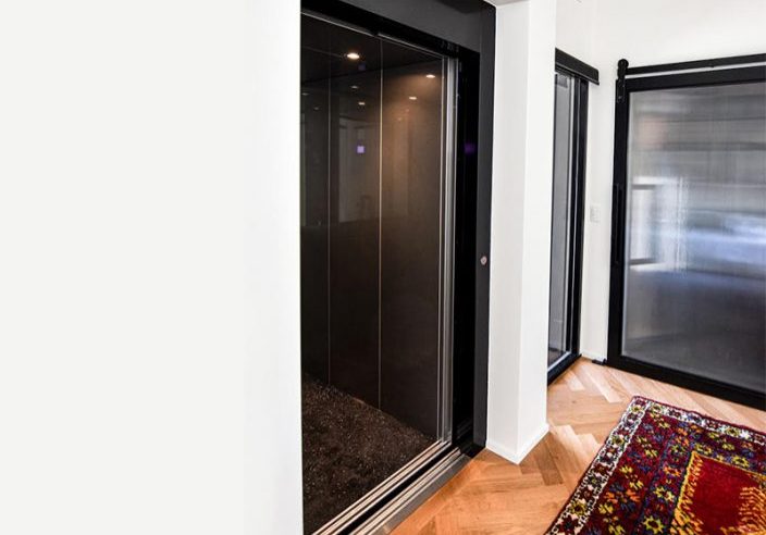Residential Royal Lift with doors open in a Cottesloe Perth