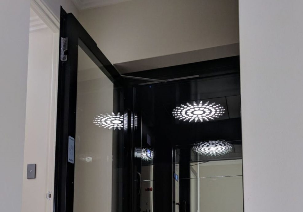 elevator feature lights