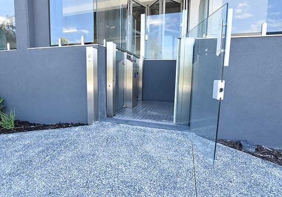 DDA Compliant lift installed by West Coast Elevators in North Coogee