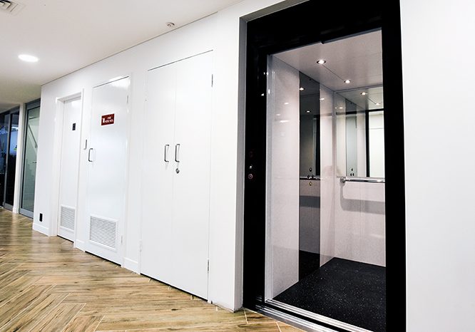 Subiaco Home Base DDA compliant commercial Lift installation